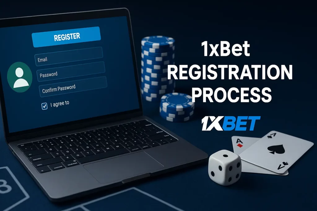 1xBet-registratiestappen in Nederland