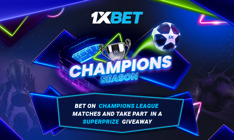 Live wedden op de Champions League bij 1xBet